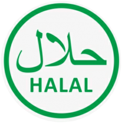 Halal Sticker Green G